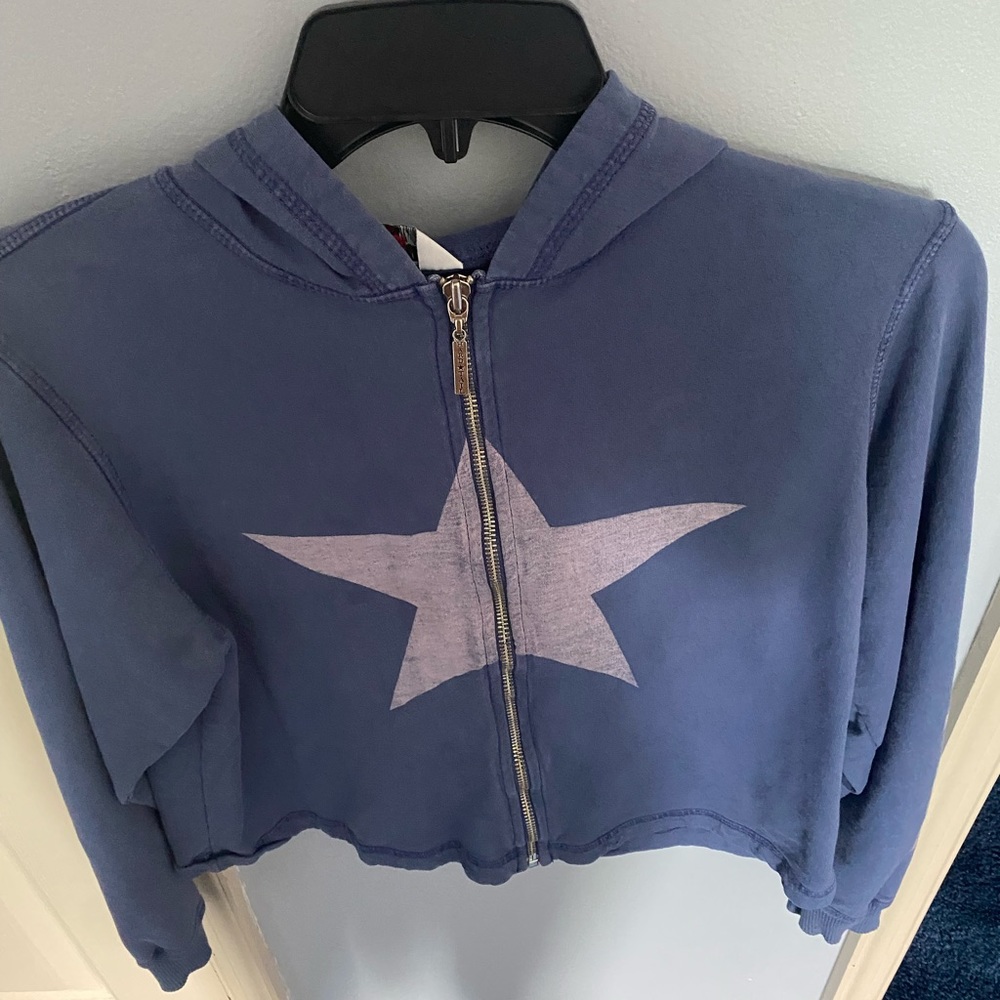 Hard tail zip up hoodie